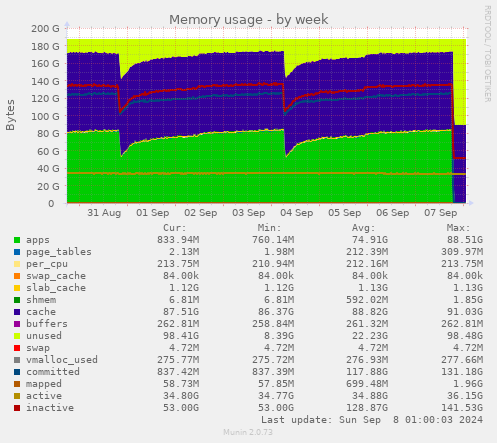 Memory usage